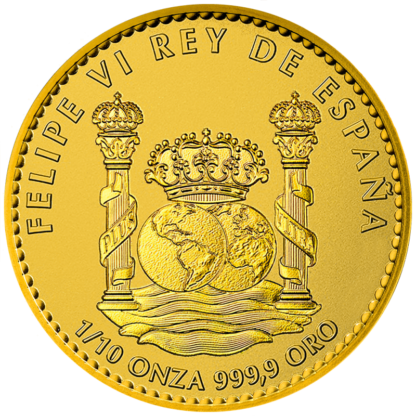 Moneda de oro 1/10 oz. 999,9mls. ÁGUILA IMPERIAL - Imagen 2