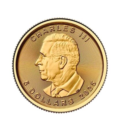 Moneda de oro 1/10 oz. 999,9mls MAPLE LEAF - Imagen 2