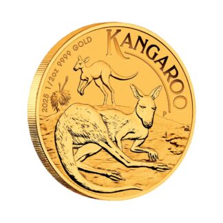 Reverso moneda 1/2 oz. canguro